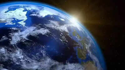 Illustration of Earth's rotation and time