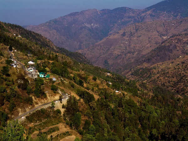 A picturesque view of Pangot, a birdwatcher's paradise