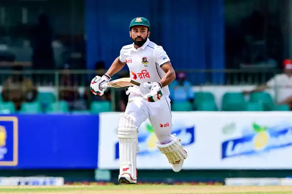 Shadman leads Bangladesh's batting with a score of 46 amidst rain delays