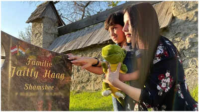 Celina Jaitly visits late son’s grave, shares heartbreaking story: ‘I wished there were medicines I could take…’