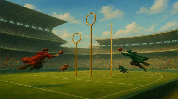 Quidditch Pitch – Eden Gardens, Kolkata