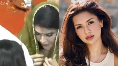 ​Jacqueline Fernandez and Avneet Kaur visit Lalbaugcha Raja, struggle amid massive crowds as viral video captures chaotic exit- Watch