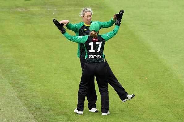 Devine picked up two wickets and scored 21-ball 25